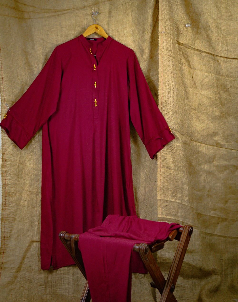 casual Arabic lawn suit in Pakistan