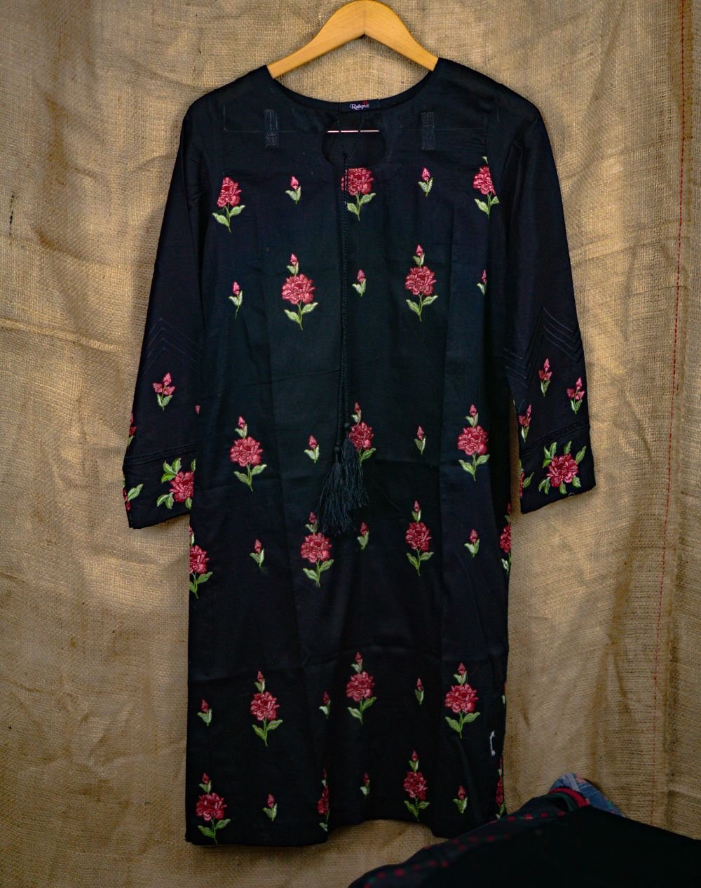 Embroidered lawn suit in Pakistan