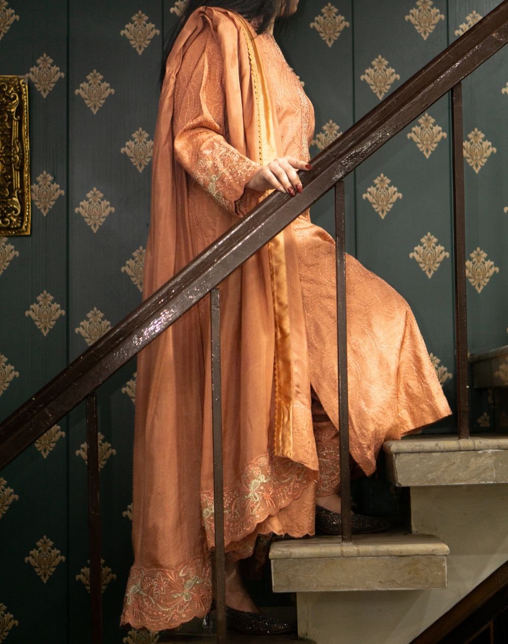 chikankari formal suit in Pakistan