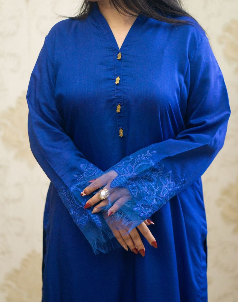 Satin Silk Formal Set for Women